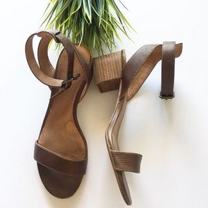 Madewell Snakeskin Heels